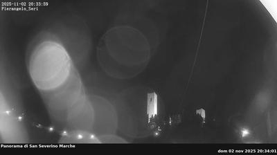 immagine della webcam nei dintorni di Sambucheto: webcam San Severino Marche