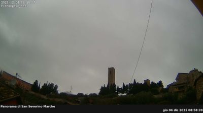 immagine della webcam nei dintorni di Sarnano: webcam San Severino Marche