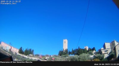 immagine della webcam nei dintorni di Fabriano: webcam San Severino Marche