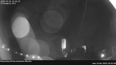 immagine della webcam nei dintorni di Maiolati Spontini: webcam San Severino Marche