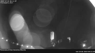 immagine della webcam nei dintorni di Gualdo: webcam San Severino Marche