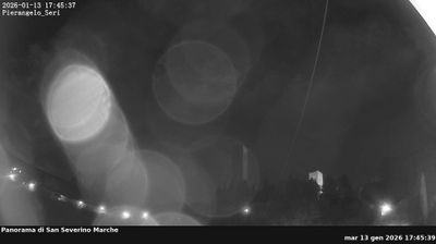 immagine della webcam nei dintorni di Sarnano: webcam San Severino Marche