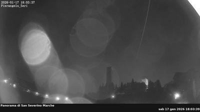 immagine della webcam nei dintorni di Gualdo: webcam San Severino Marche