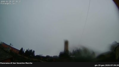 immagine della webcam nei dintorni di Osimo: webcam San Severino Marche