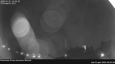 immagine della webcam nei dintorni di Gualdo: webcam San Severino Marche