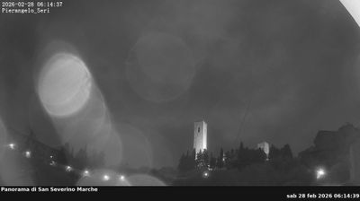 immagine della webcam nei dintorni di Fabriano: webcam San Severino Marche