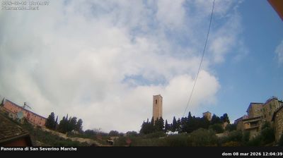 immagine della webcam nei dintorni di Castelfidardo: webcam San Severino Marche