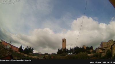 immagine della webcam nei dintorni di Bolognola: webcam San Severino Marche