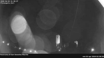 immagine della webcam nei dintorni di Villa Potenza: webcam San Severino Marche