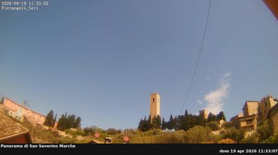 immagine della webcam nei dintorni di Cingoli: webcam San Severino Marche
