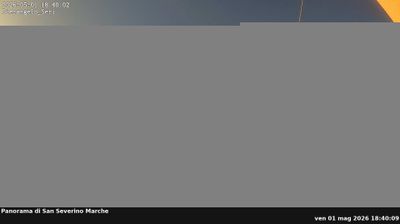 immagine della webcam nei dintorni di Castelfidardo: webcam San Severino Marche