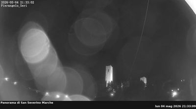 immagine della webcam nei dintorni di Maiolati Spontini: webcam San Severino Marche