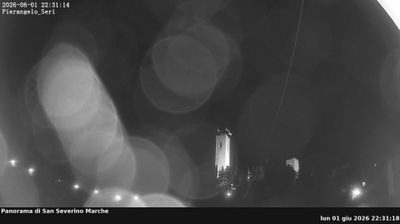 immagine della webcam nei dintorni di Fabriano: webcam San Severino Marche