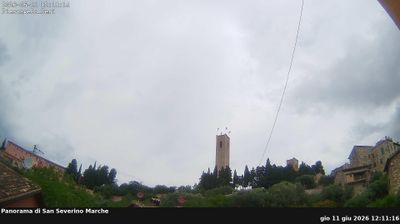 immagine della webcam nei dintorni di Macerata: webcam San Severino Marche