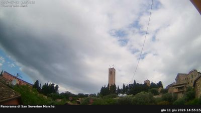 immagine della webcam nei dintorni di Bolognola: webcam San Severino Marche