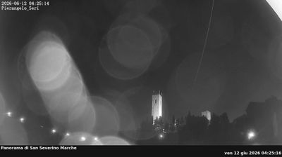 immagine della webcam nei dintorni di Serravalle di Chienti: webcam San Severino Marche