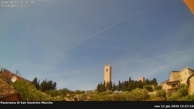 immagine della webcam nei dintorni di Macerata: webcam San Severino Marche