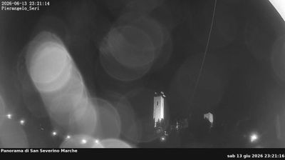 immagine della webcam nei dintorni di Fabriano: webcam San Severino Marche