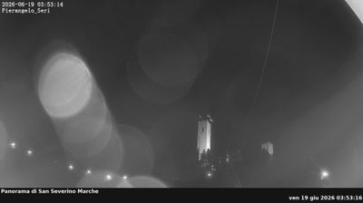 immagine della webcam nei dintorni di Maiolati Spontini: webcam San Severino Marche