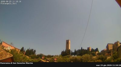 immagine della webcam nei dintorni di Osimo: webcam San Severino Marche