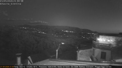 immagine della webcam nei dintorni di Campagna: webcam Altavilla Silentina