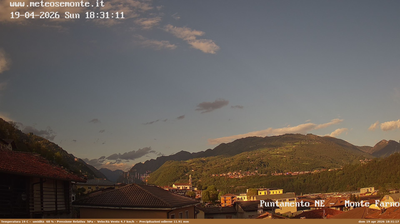 immagine della webcam nei dintorni di Ponte Nossa: webcam Fiorano al Serio