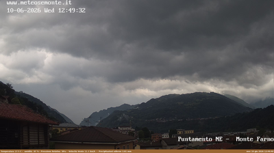 immagine della webcam nei dintorni di Roncobello: webcam Fiorano al Serio