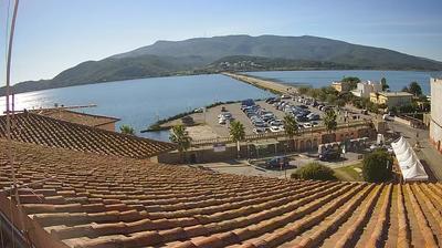 immagine della webcam nei dintorni di Isola del Giglio: webcam Orbetello