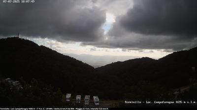 immagine della webcam nei dintorni di Cascate delle Marmore: webcam Rieti