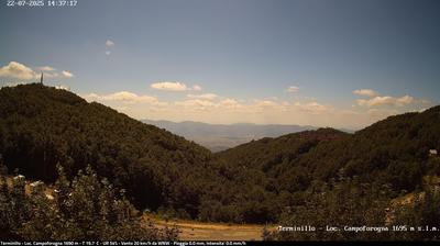 immagine della webcam nei dintorni di Poggio Bustone: webcam Terminillo