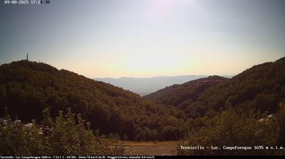 immagine della webcam nei dintorni di Monteleone di Spoleto: webcam Terminillo