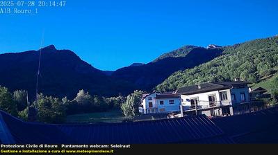 immagine della webcam nei dintorni di Villar Perosa: webcam Roure
