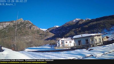 immagine della webcam nei dintorni di Villar Pellice: webcam Roure