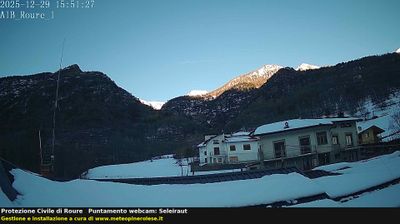 immagine della webcam nei dintorni di Villar Pellice: webcam Roure