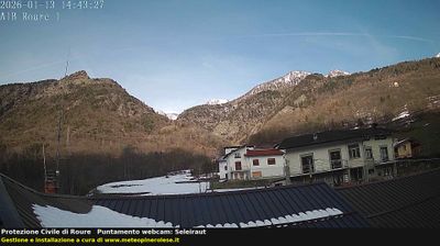 immagine della webcam nei dintorni di Villar Pellice: webcam Roure