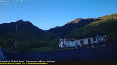 immagine della webcam nei dintorni di Torre Pellice: webcam Roure