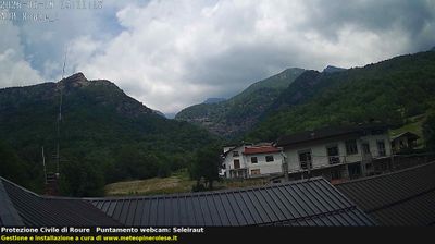 immagine della webcam nei dintorni di Villar Perosa: webcam Roure