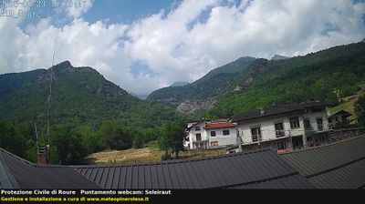 immagine della webcam nei dintorni di Torre Pellice: webcam Roure