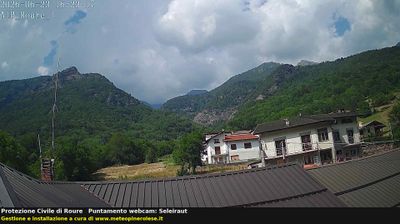 immagine della webcam nei dintorni di Usseaux: webcam Roure