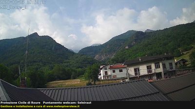 immagine della webcam nei dintorni di Villar Perosa: webcam Roure