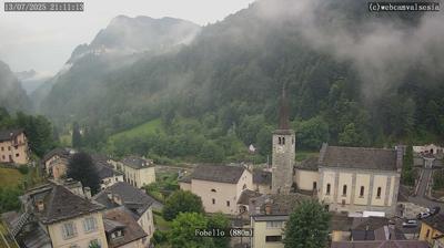 immagine della webcam nei dintorni di Rifugio Boffalora Ticino: webcam Fobello