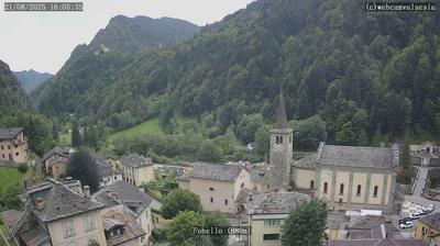 immagine della webcam nei dintorni di Bognanco fonti: webcam Fobello