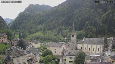 immagine della webcam nei dintorni di Scopello: webcam Fobello