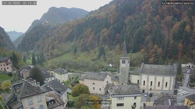 immagine della webcam nei dintorni di Bognanco fonti: webcam Fobello