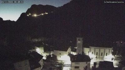 immagine della webcam nei dintorni di Domobianca: webcam Fobello