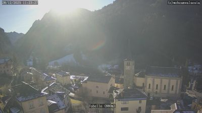 immagine della webcam nei dintorni di Rifugio Boffalora Ticino: webcam Fobello