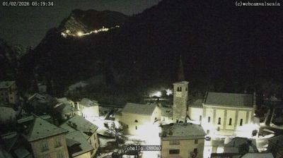 immagine della webcam nei dintorni di Quarona: webcam Fobello