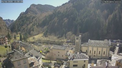 immagine della webcam nei dintorni di Pila: webcam Fobello