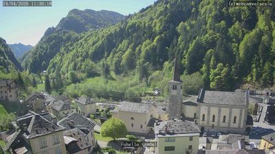 immagine della webcam nei dintorni di Varallo: webcam Fobello