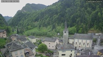 immagine della webcam nei dintorni di Scopello: webcam Fobello